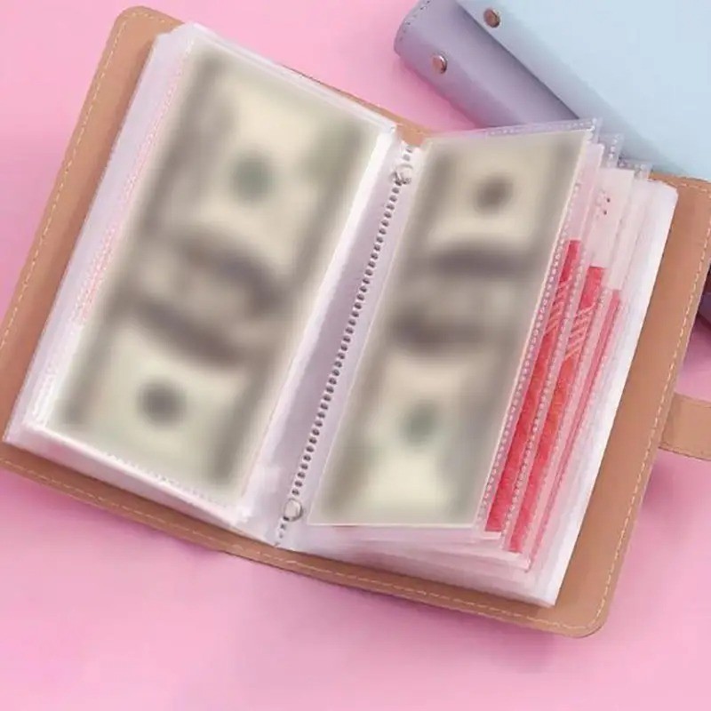 Money Saving Binder 100Pc Envelope Budget Challenge Planer Pouch Money Save Book