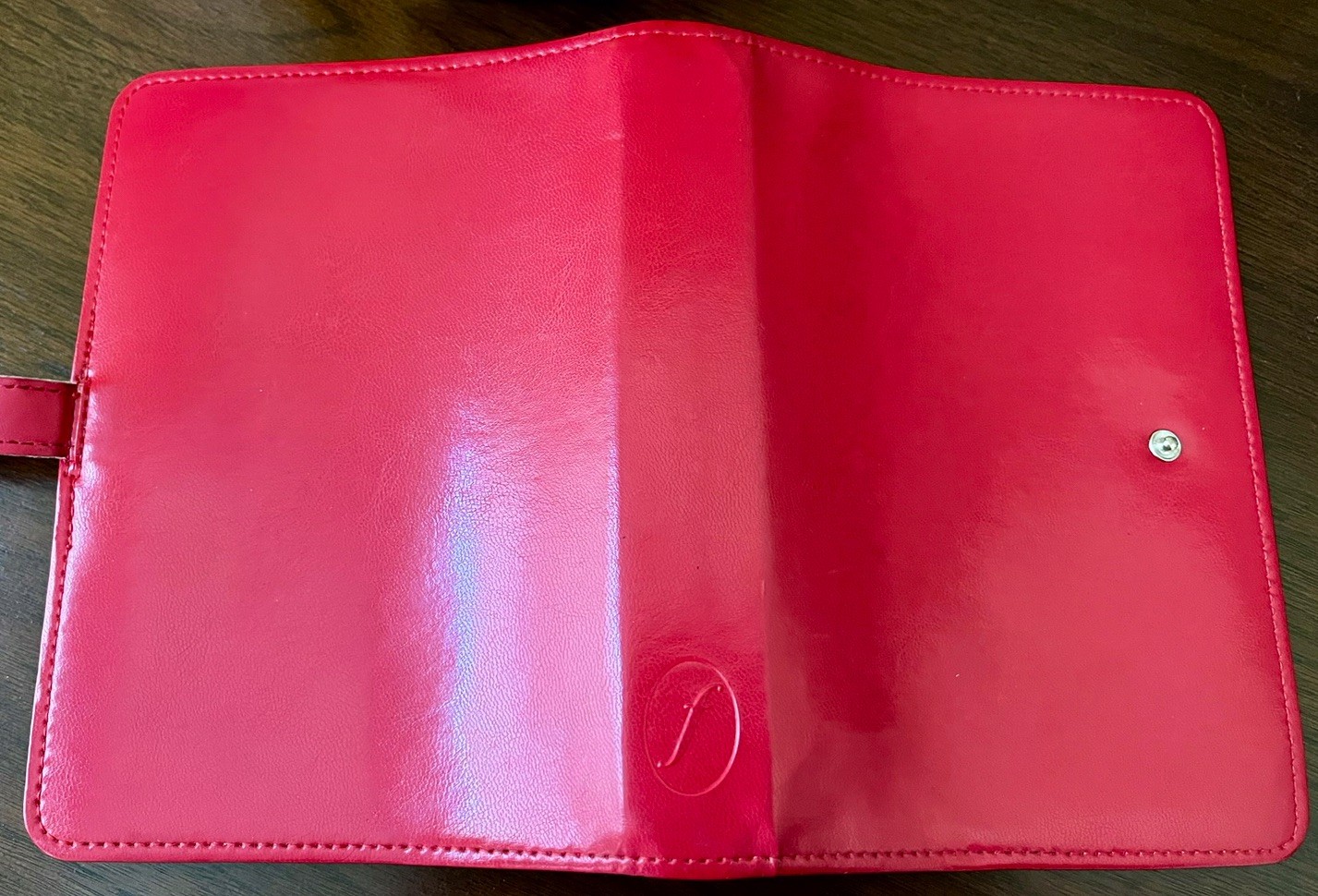 Vintage Filofax Personal Keswick 6-Ring Organizer Planner Red EUC