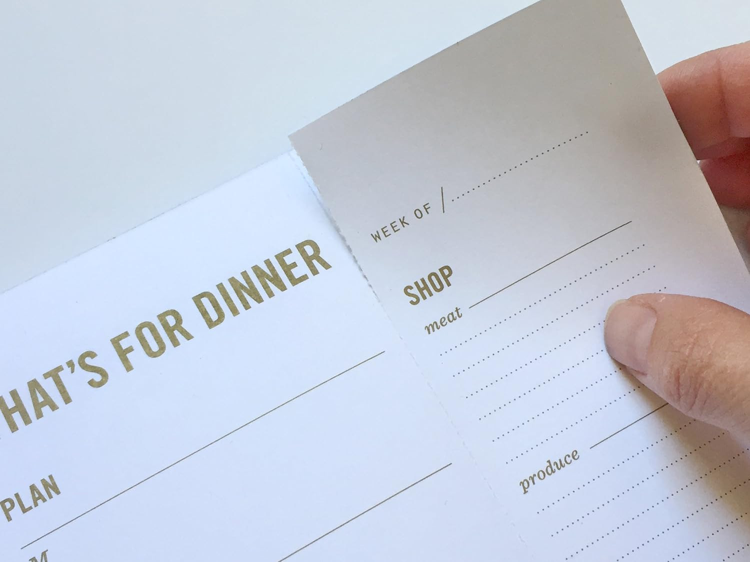 Meal Planning Notepad – What’S for Dinner Weekly Meal Planner and Grocery List M