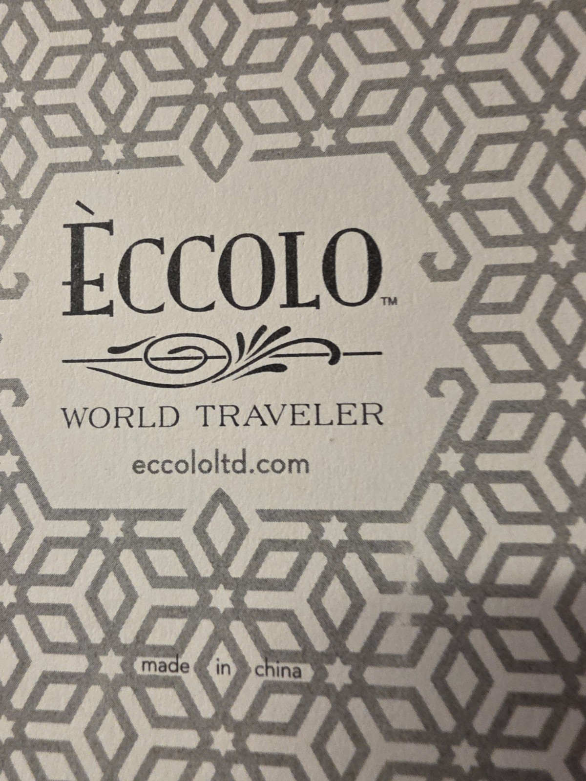 Eccolo World Traveler Faux Leather Lined 8″x10″ Journal w Uplifting Quotes (NEW)