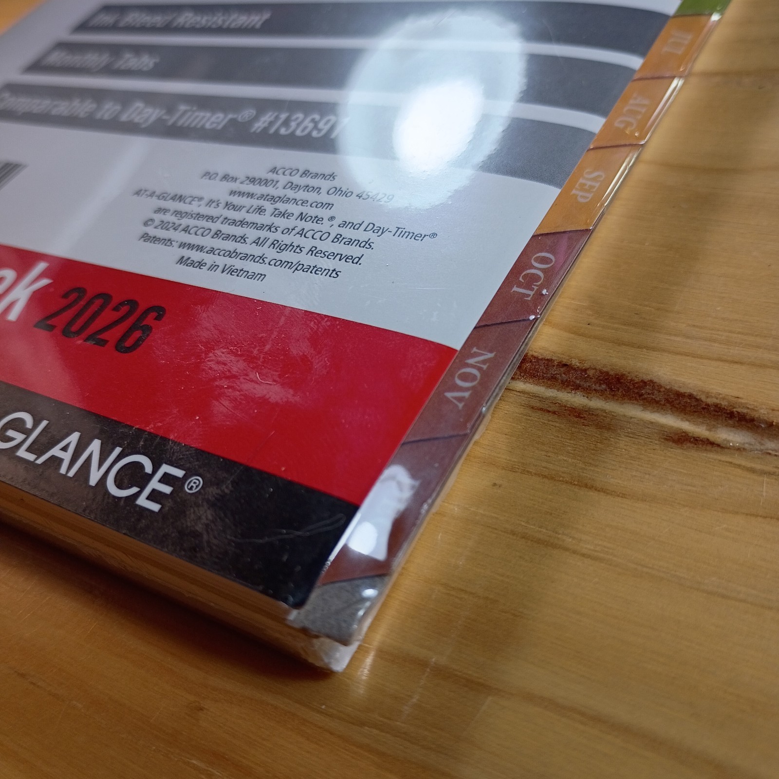 AT-A-GLANCE My Week 2026 Size 4 With Monthly Calendars Item #281-285Y New