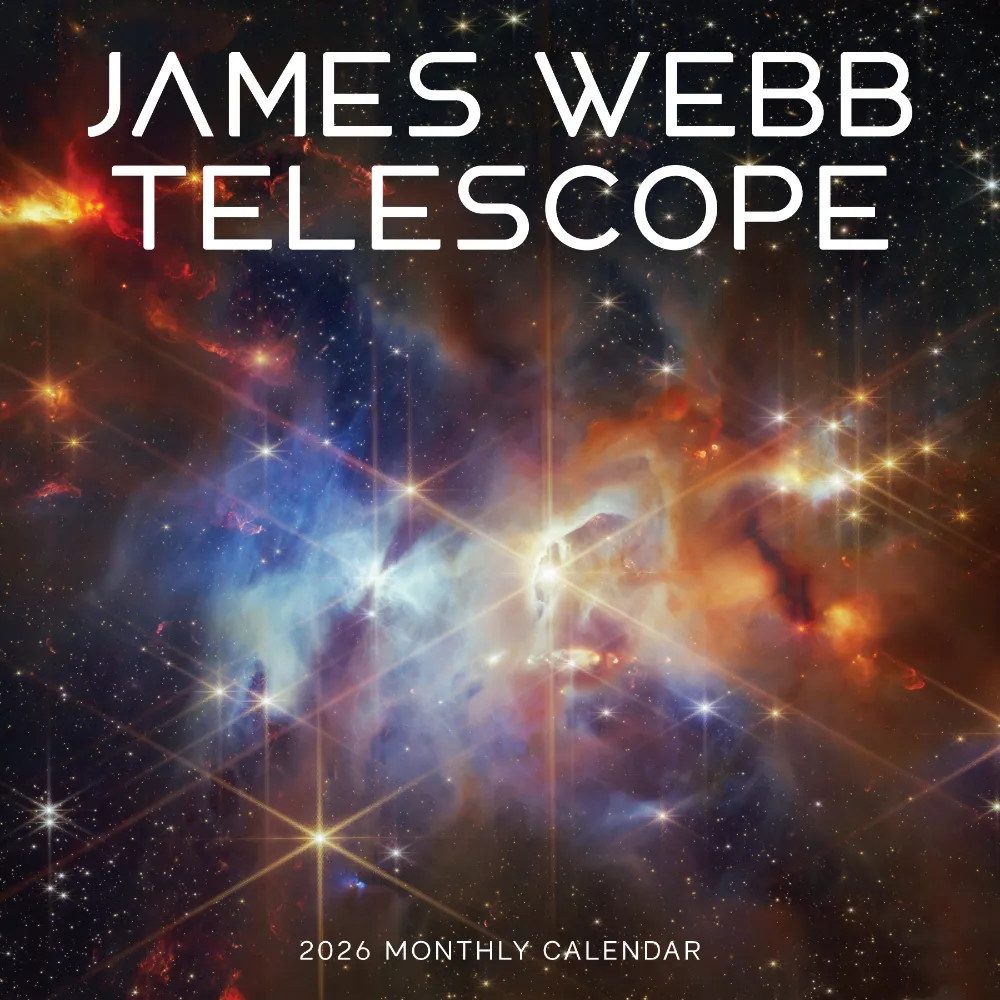 James Webb Calendar 2026 | 12″ x 24″ 12 Month Calendar | Marble City Press