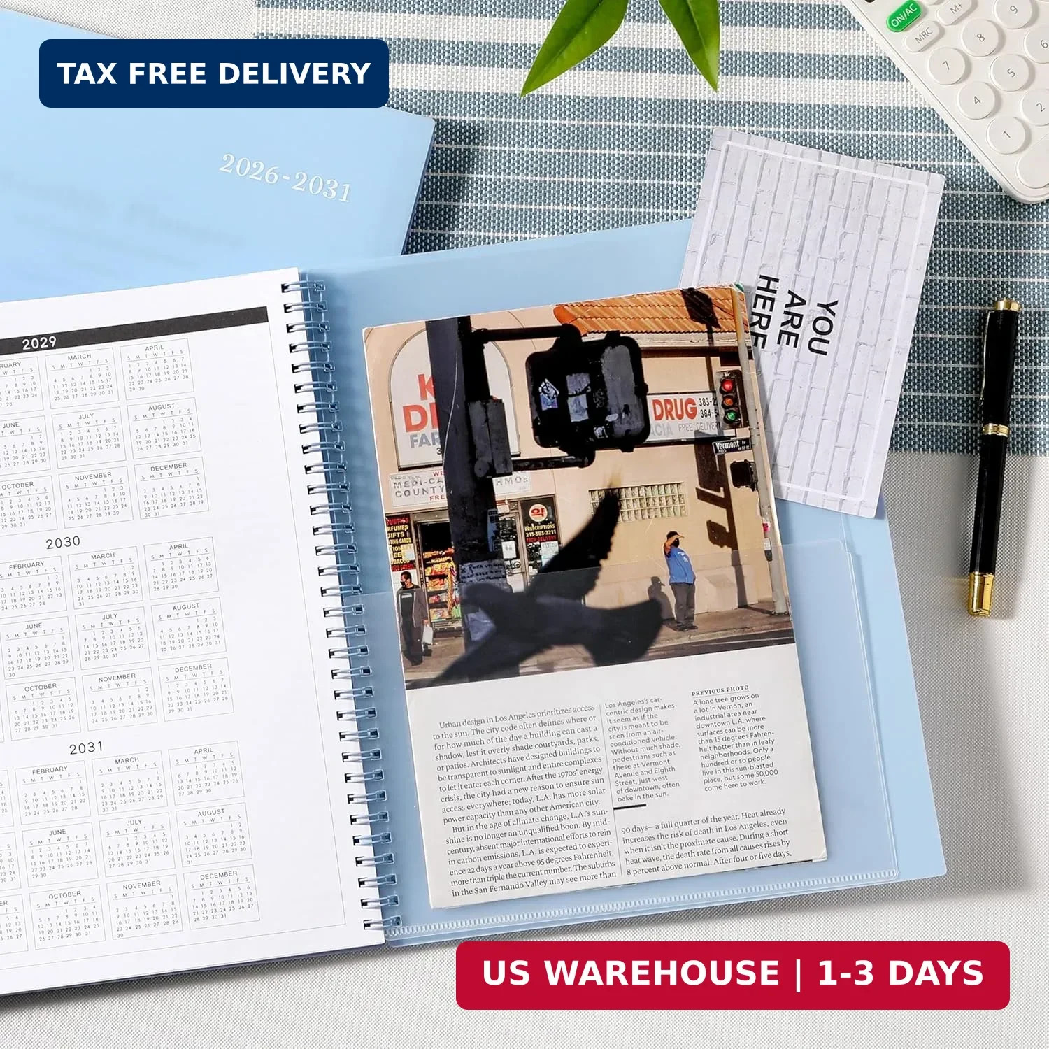 2026-2031 Monthly Planner/Calendar – 5 Year Planner, Jul. 2026 – Jun. 2031, 9″ x