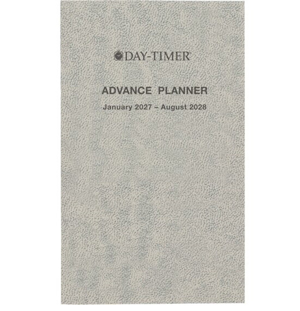 Day-Timer 2027-2028, 20-Mth Advance Planner Refill, Compact, 3″ x 5″