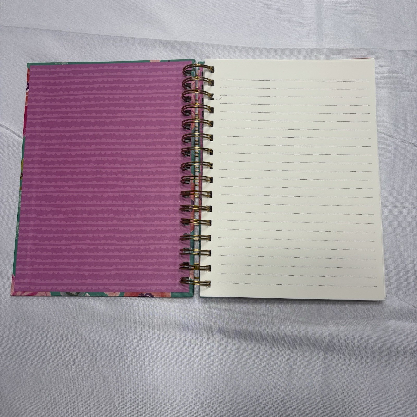 New 2020 Greenroom Journal Recycled Notebook Spiral Bound Floral Hardcover