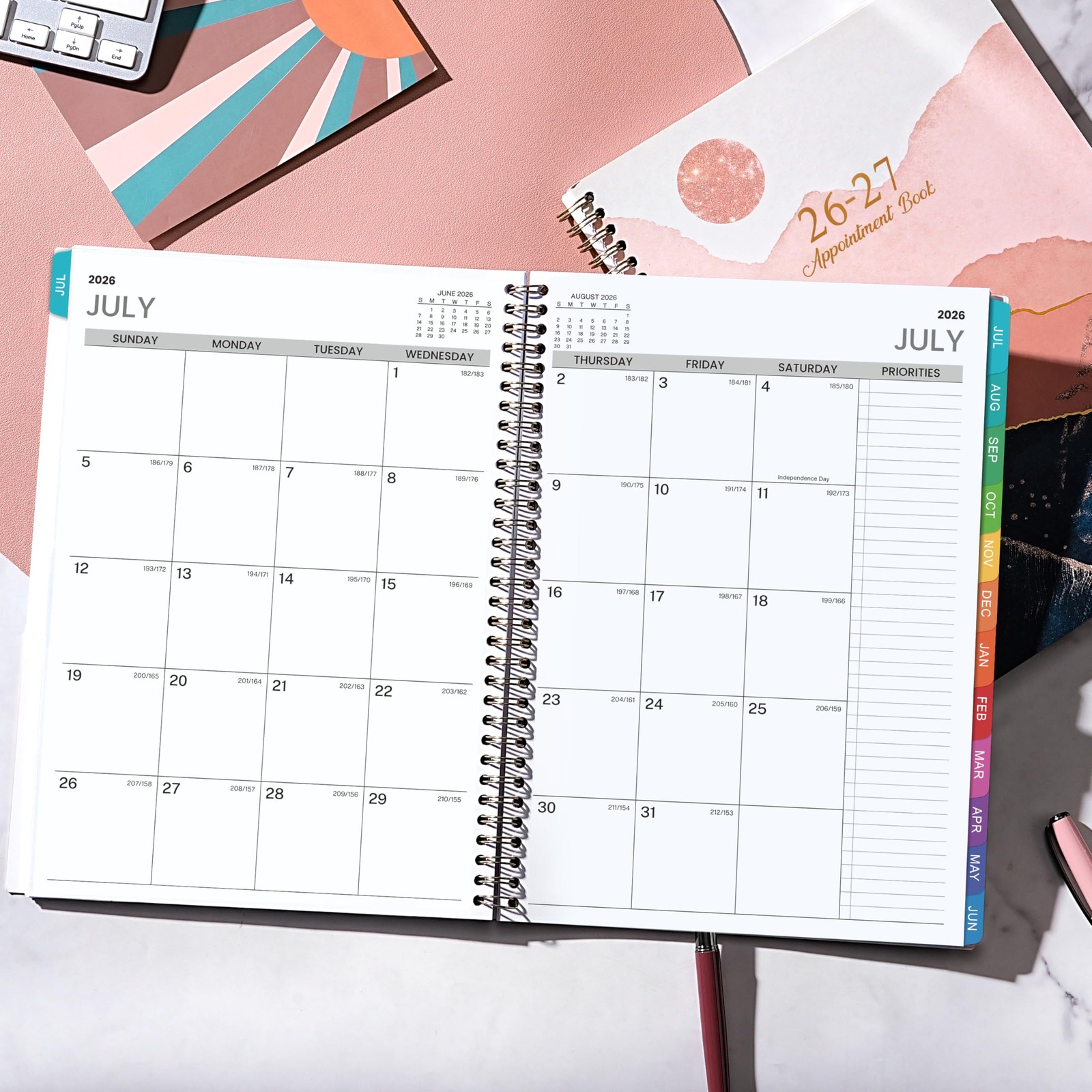 Appointment Book 2026-2027 – Appointment Book from Jul. 2026 – Jun. 2027, 2026-2