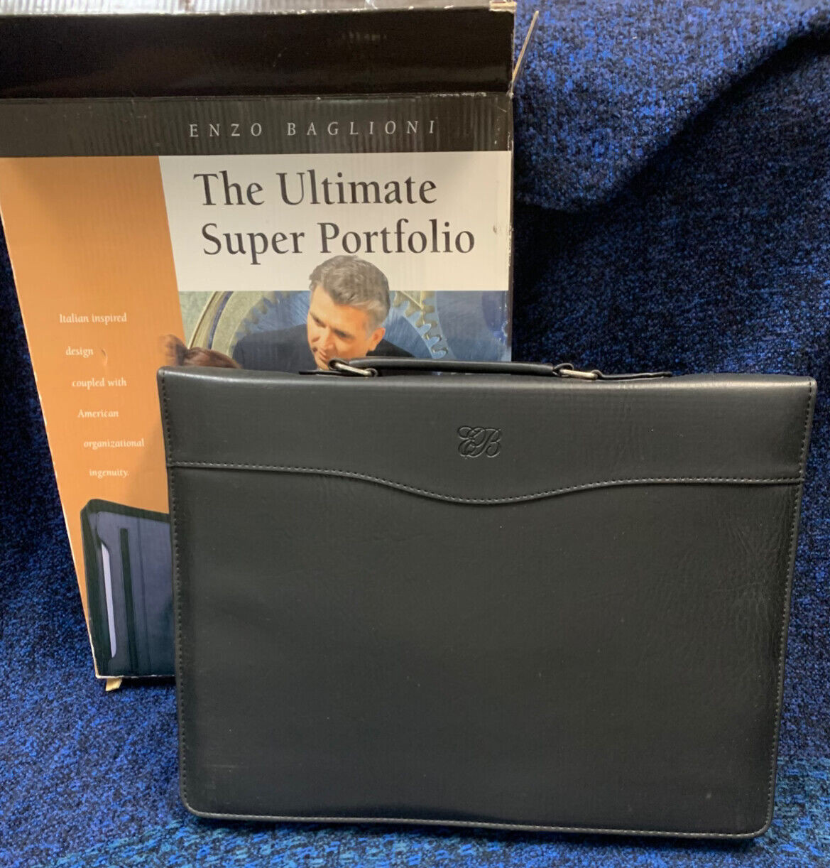 Enzo Baglioni The Ultimate Super Portfolio: Old School, but never used! Vintage