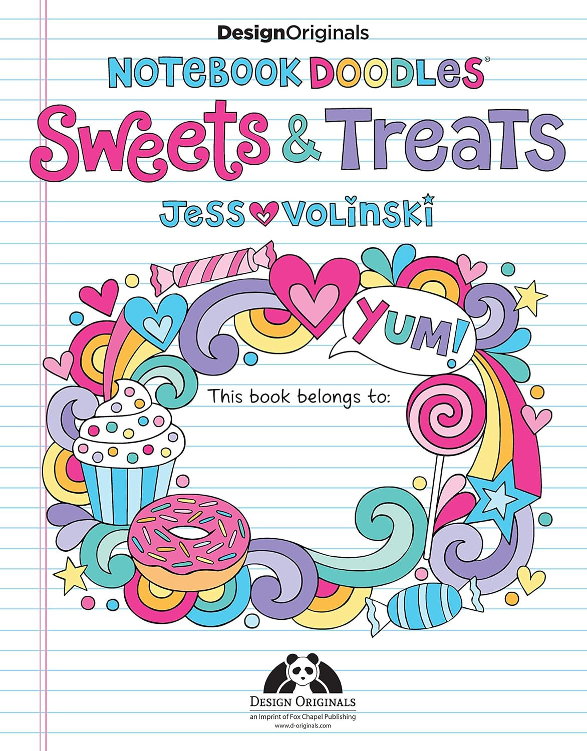 Notebook Doodles Sweets & Treats: Coloring & Activity Book (Design Originals) 32