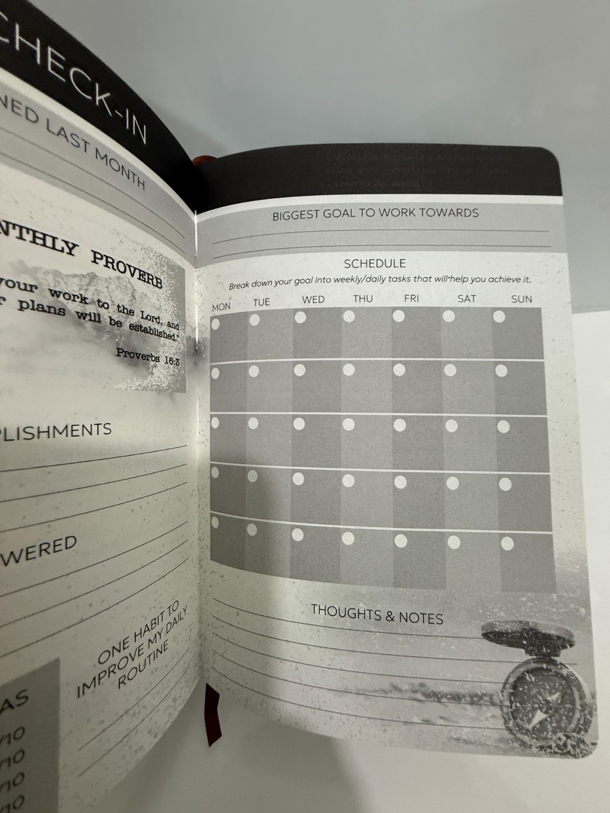 Prazoli Leather Christian Prayer Journal For Men Daily Devotional Bible Study Ne