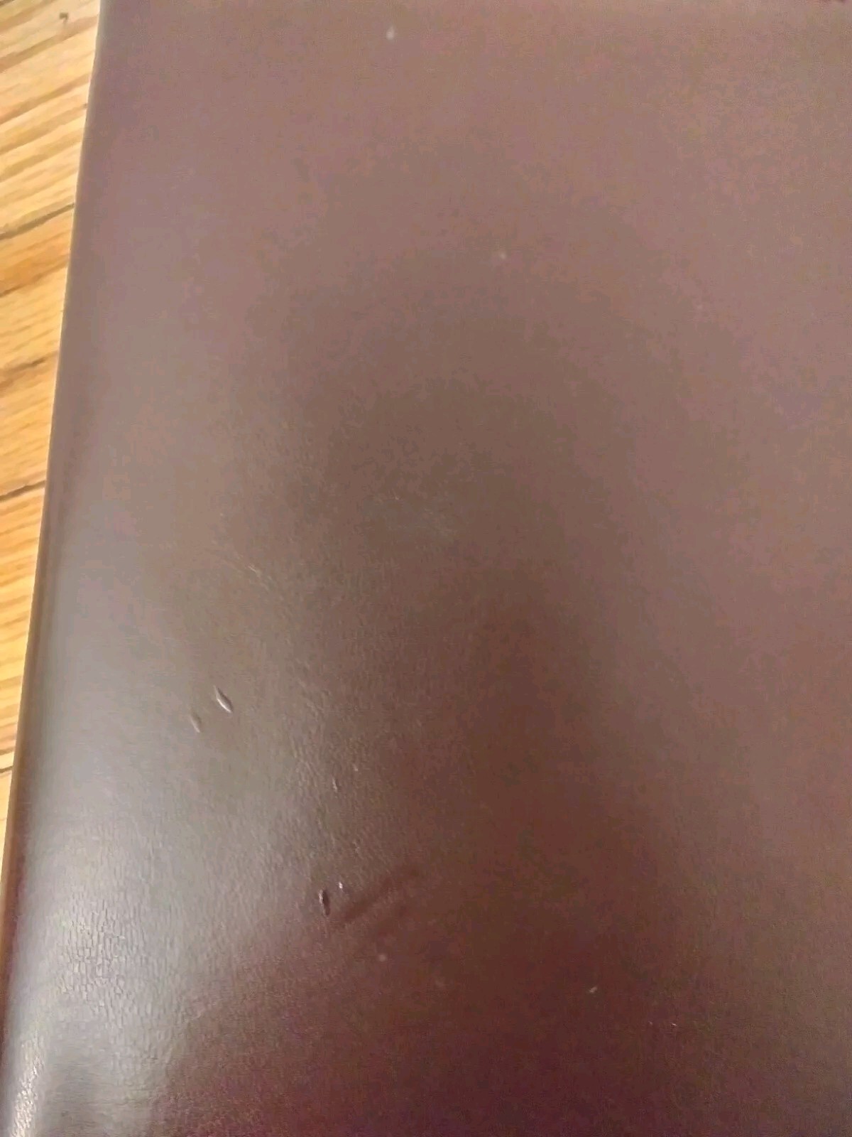 Franklin Covey Burgundy Classic Open Synthetic Materials Binder