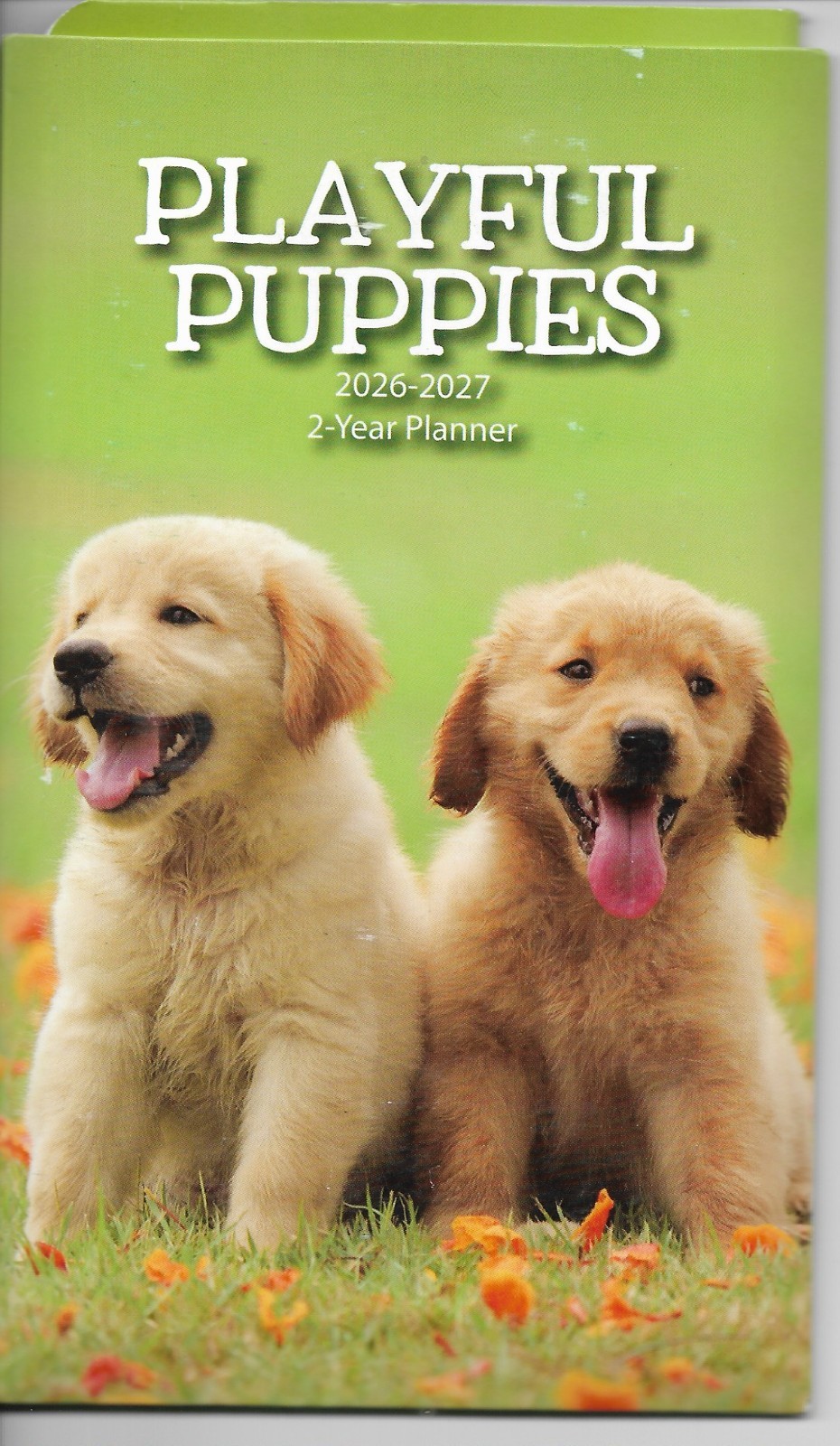 Pocket Calendar 2026-2027 Two Year Monthly Planner 3.5 x 6.5″DOGS