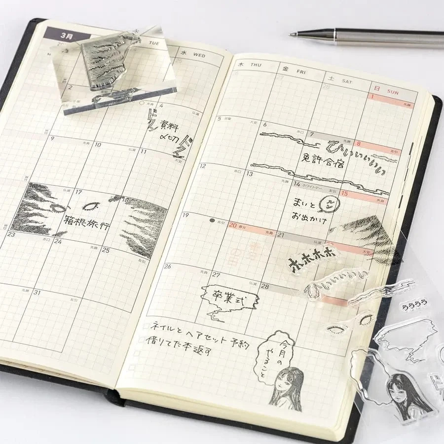 HOBONICHI TECHO 2026 Tomie by Junji Ito Cover Original Cousin, etc. JAPAN NEW