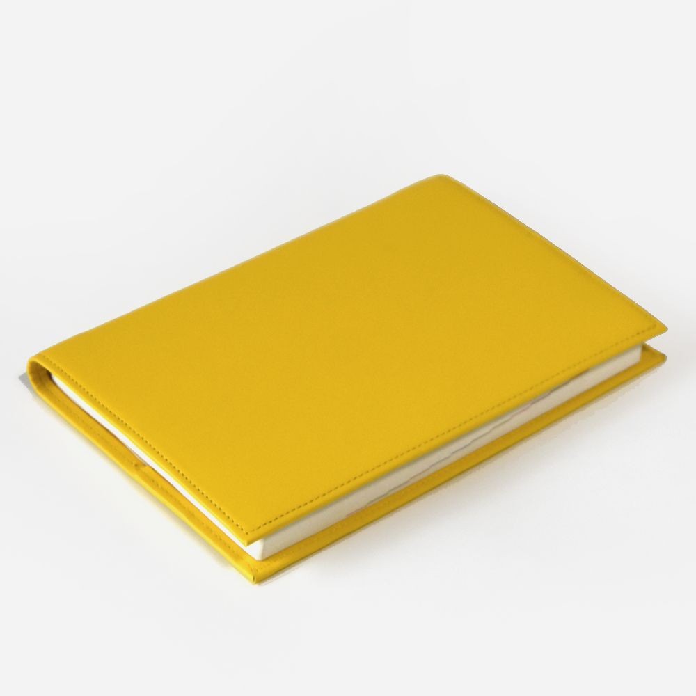 Leather A5 Book Cover for Hobonichi Cousin Notebook Used Genuine Leather