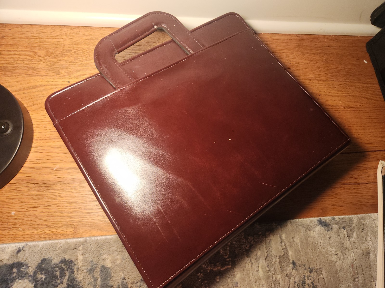 1995 Ultimate Organizer by Productivity Plus Brown Faux Leather Vintage Planner