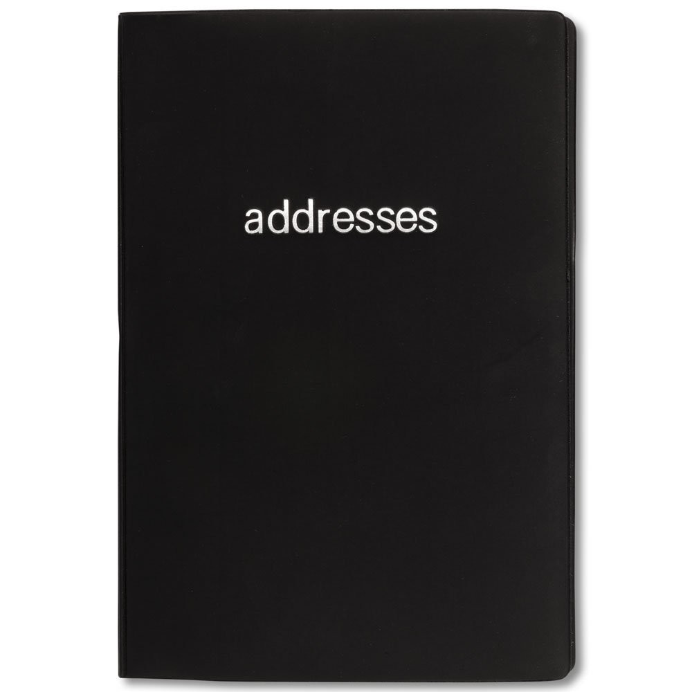 PlanAhead Telephone and Address Book; Large Print; Smooth Cover; Assorted Colors