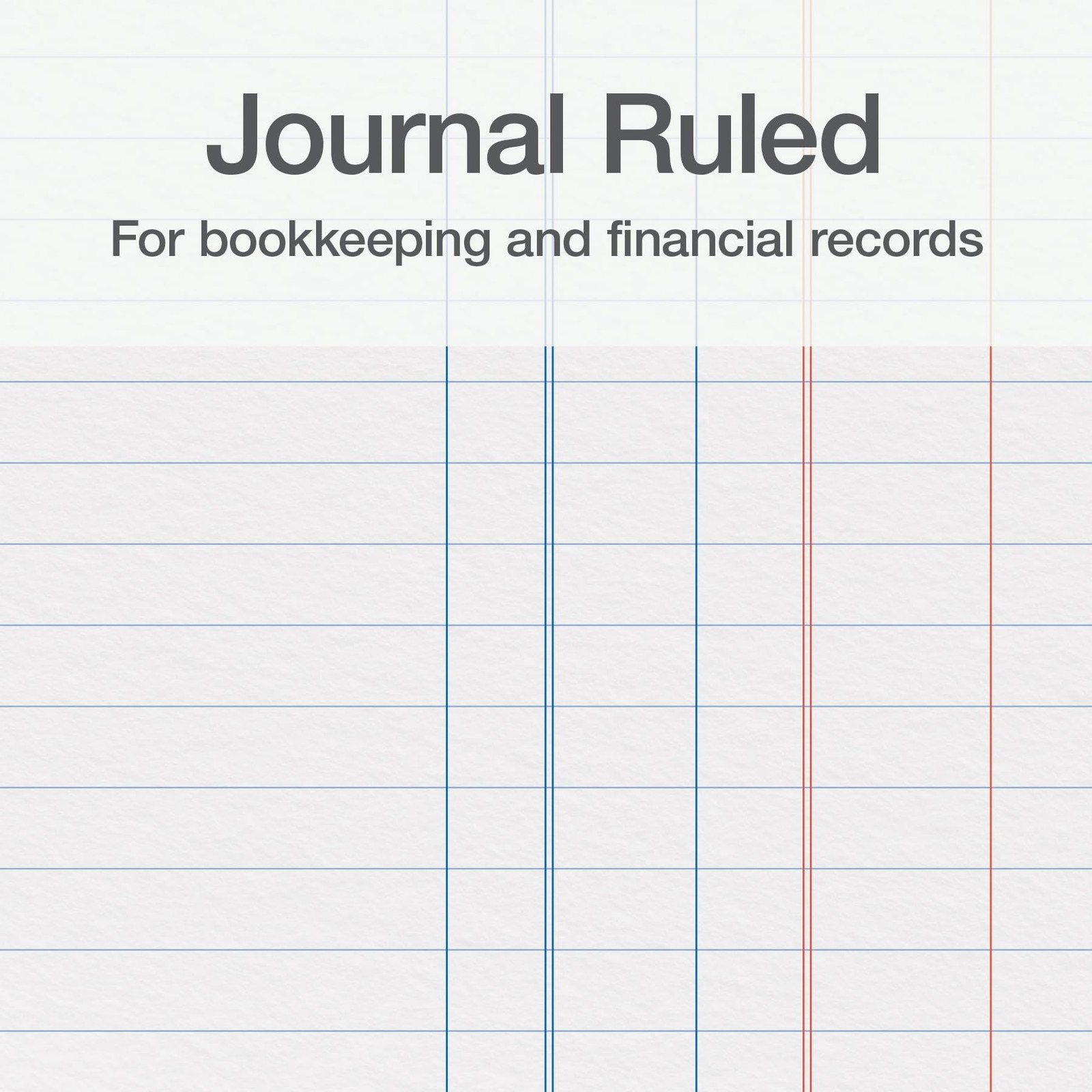 Boorum & Pease 66500J Account Book Journal-Ruled 500 Pages 12-1/8 x 7-5/8 Blue