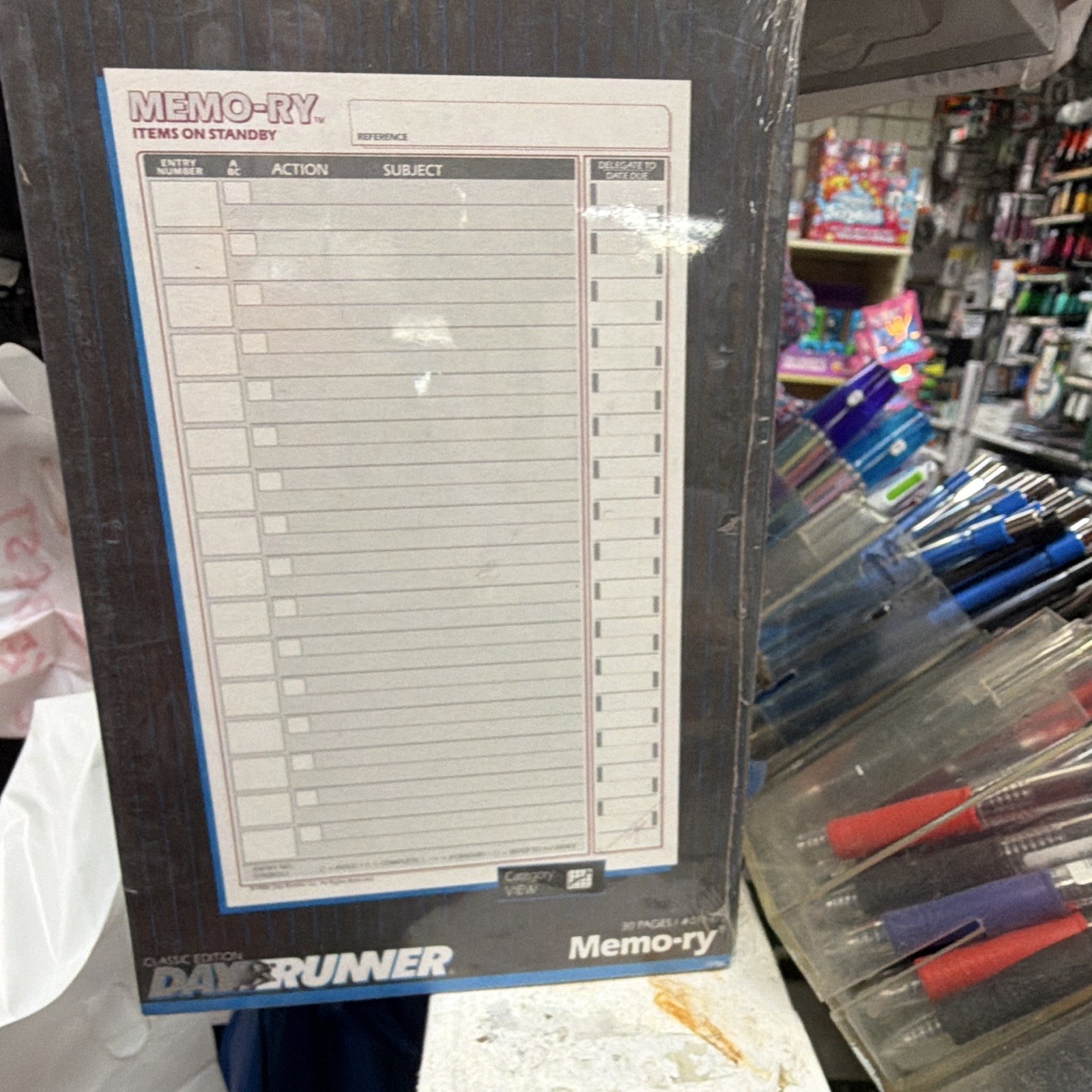 Day Runner #011-170 MEMO-RY 5 1/2″ 1/2″ 30 Pages per package