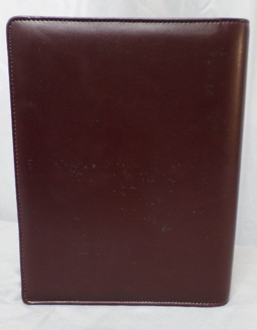 EUC CLEAN CLASSIC EDITION DAY RUNNER RED BINDER DAILY PLANNER CALENDER