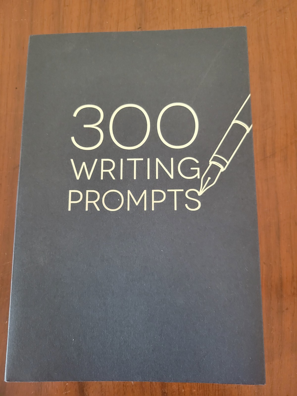 300 Writing Prompts Open Bound High Quality Paper Lined Journal 204 Pages – Used