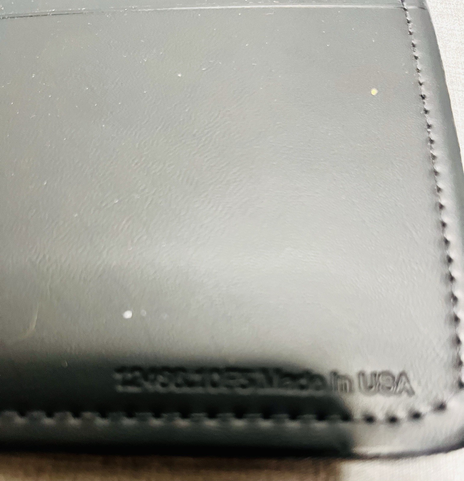 Franklin Covey Quest Classic Leather Open Binder Planner Black 7 Ring 1.5 x 11