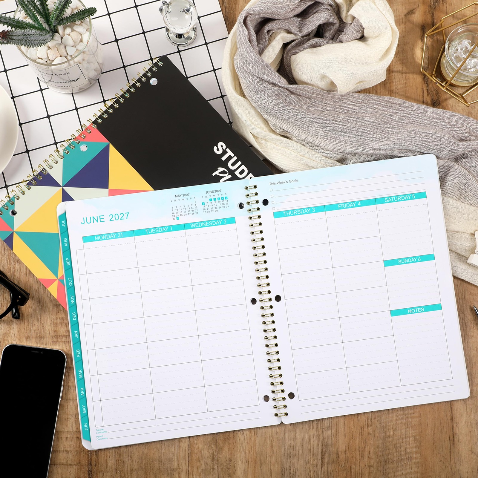 Student Planner 2026-2027 – School from Jul 2026 – 9″ × 11″