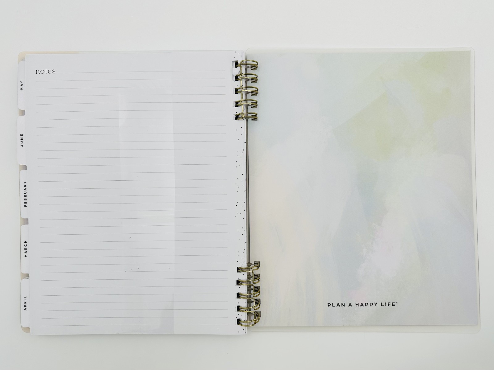 Happy Planner Monthly/Weekly Spiral Planner, 8-1/2″, July 25-July 26