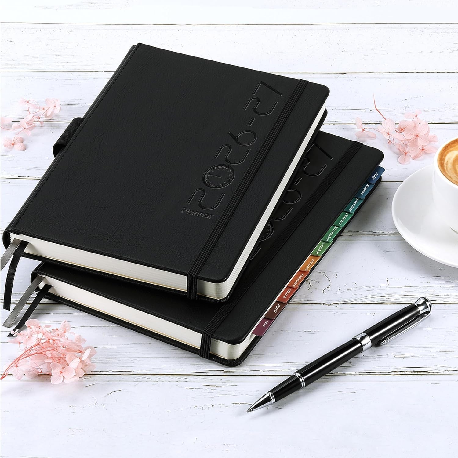 Functional 2026-2027 Planner – Faux Leather