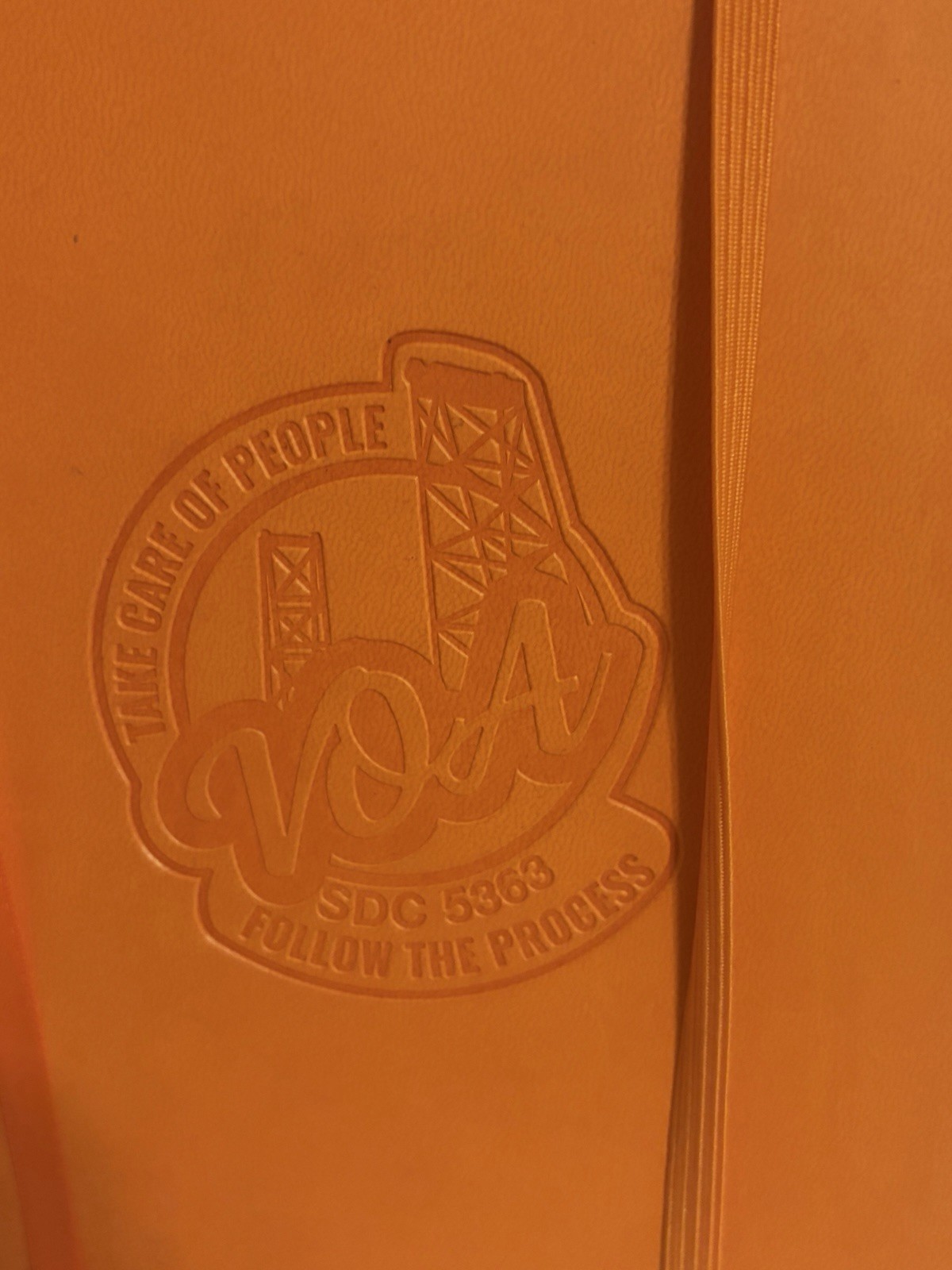 Home Depot Orange Clipboard + VOA Notebook New Clipboard Sealed Blank Planner