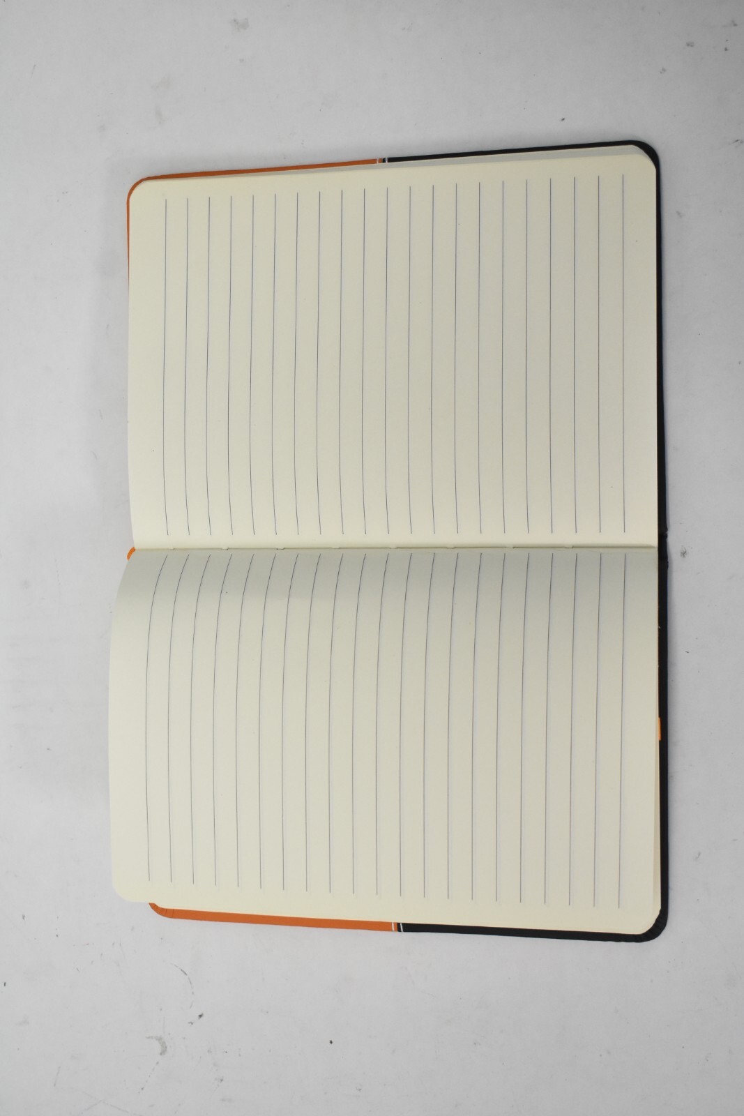 Lot of 5 Mini Pocket Notebooks 5″ x 7″ Orange/Black Branded Journals Pads