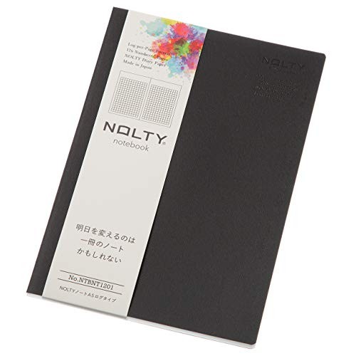 NOLTY Management Association Management Center NOLTY Notebook A5 Log Type Black