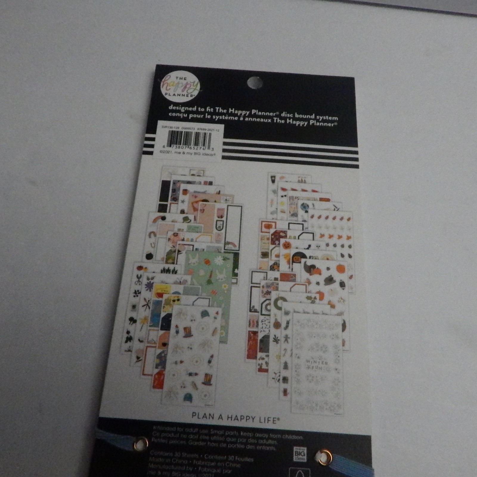 The Happy Planner 5 Sticker Books Sheets Lot of 5 Books