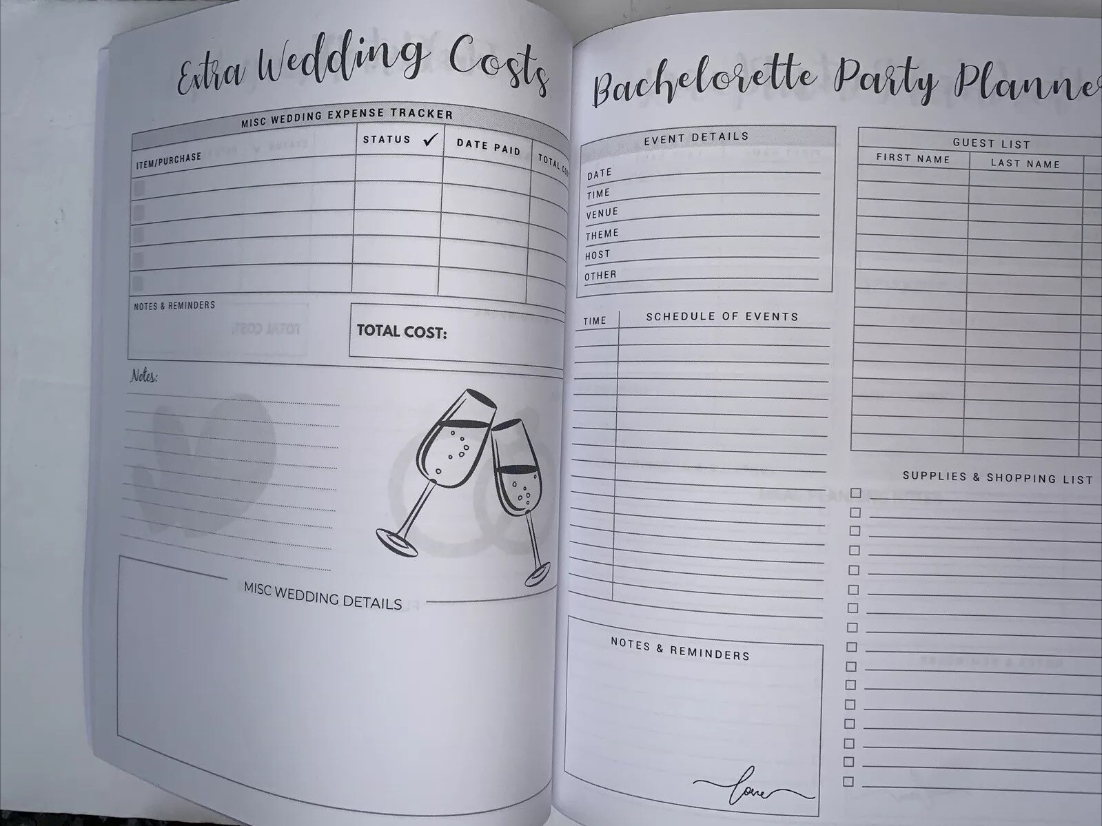 She Said Yes Wedding Planner Bride Step by Step Memory