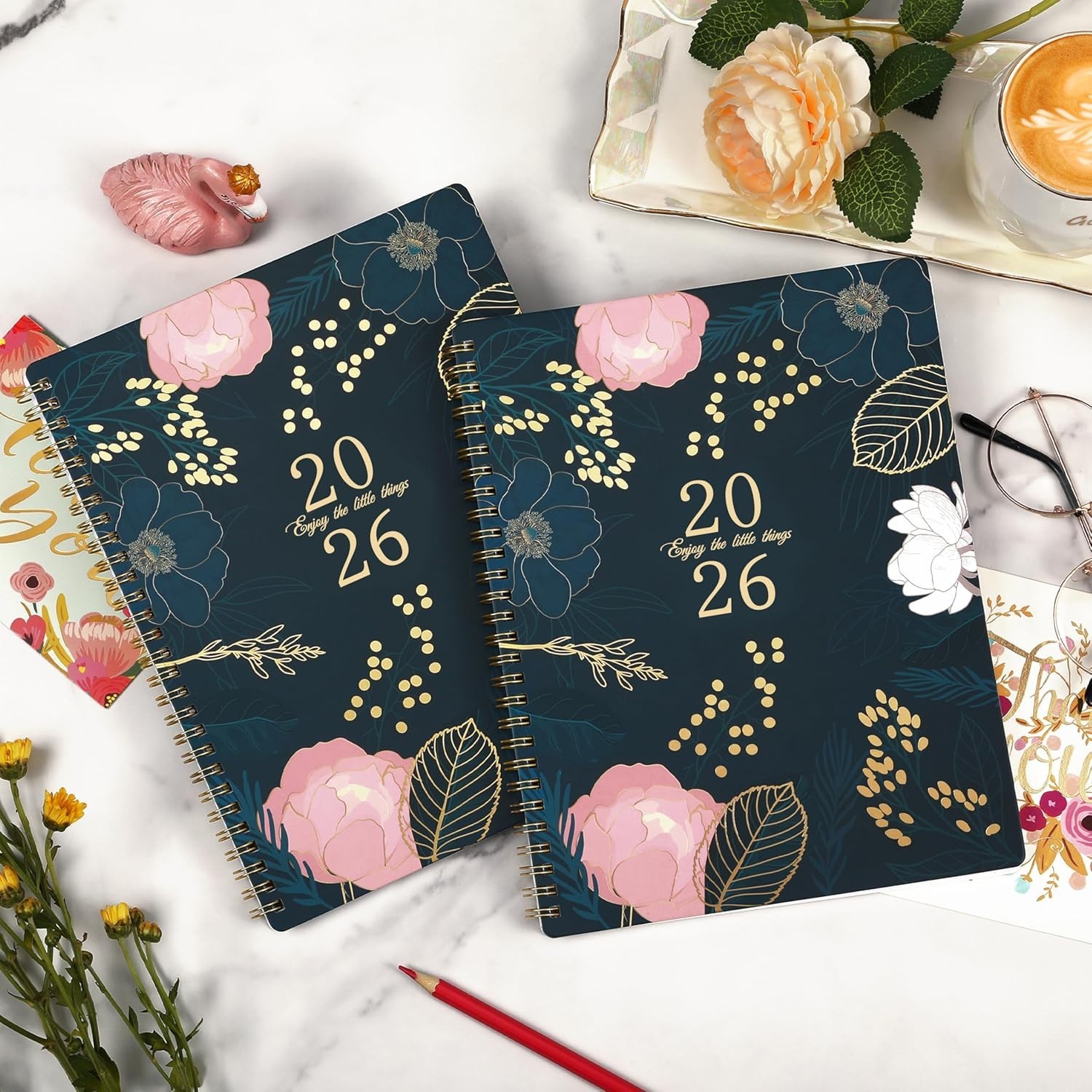Functional 2026 Planner: Large 9” x 11” Pages with Quick-Access Monthly Tabs