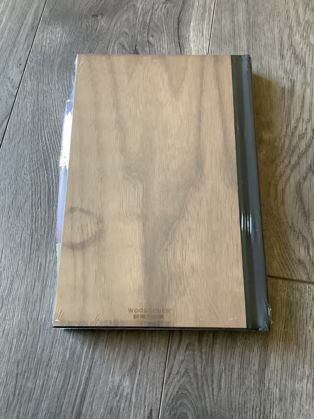 Woodchuck USA Journal Lined Notebook Wooden Smooth Natural Wood Cover New