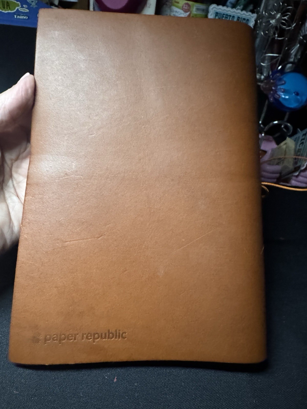 Paper Republic XL Grand Voyager Cognac Leather Journal Cover