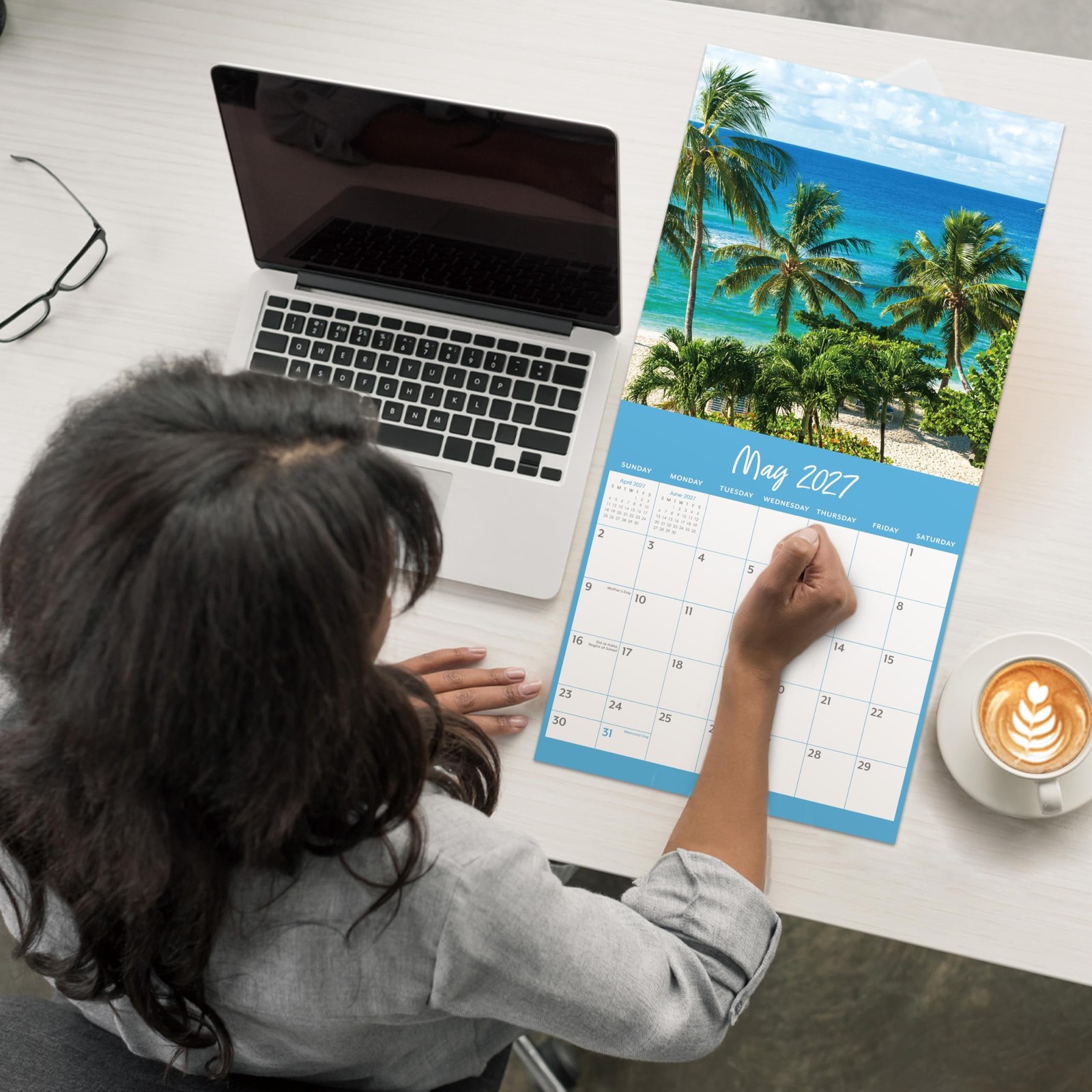 Calendar 2026-2027 – 18 Months Wall Calendar 2026-2027, Jul.2026 – Dec.2027, …