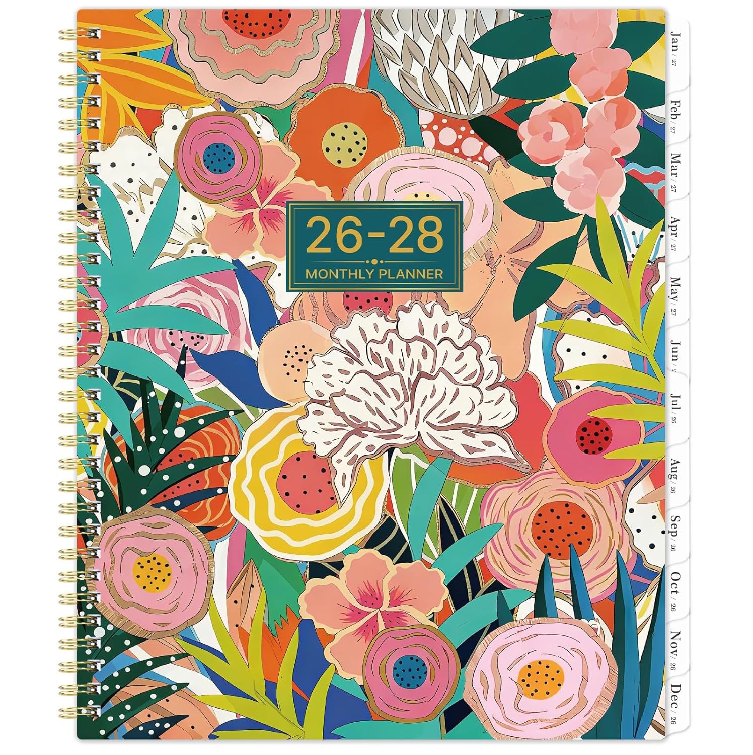 2026-2028 Monthly Planner 9 x 11 Inches July 2026 June 2028 Daily Weekly