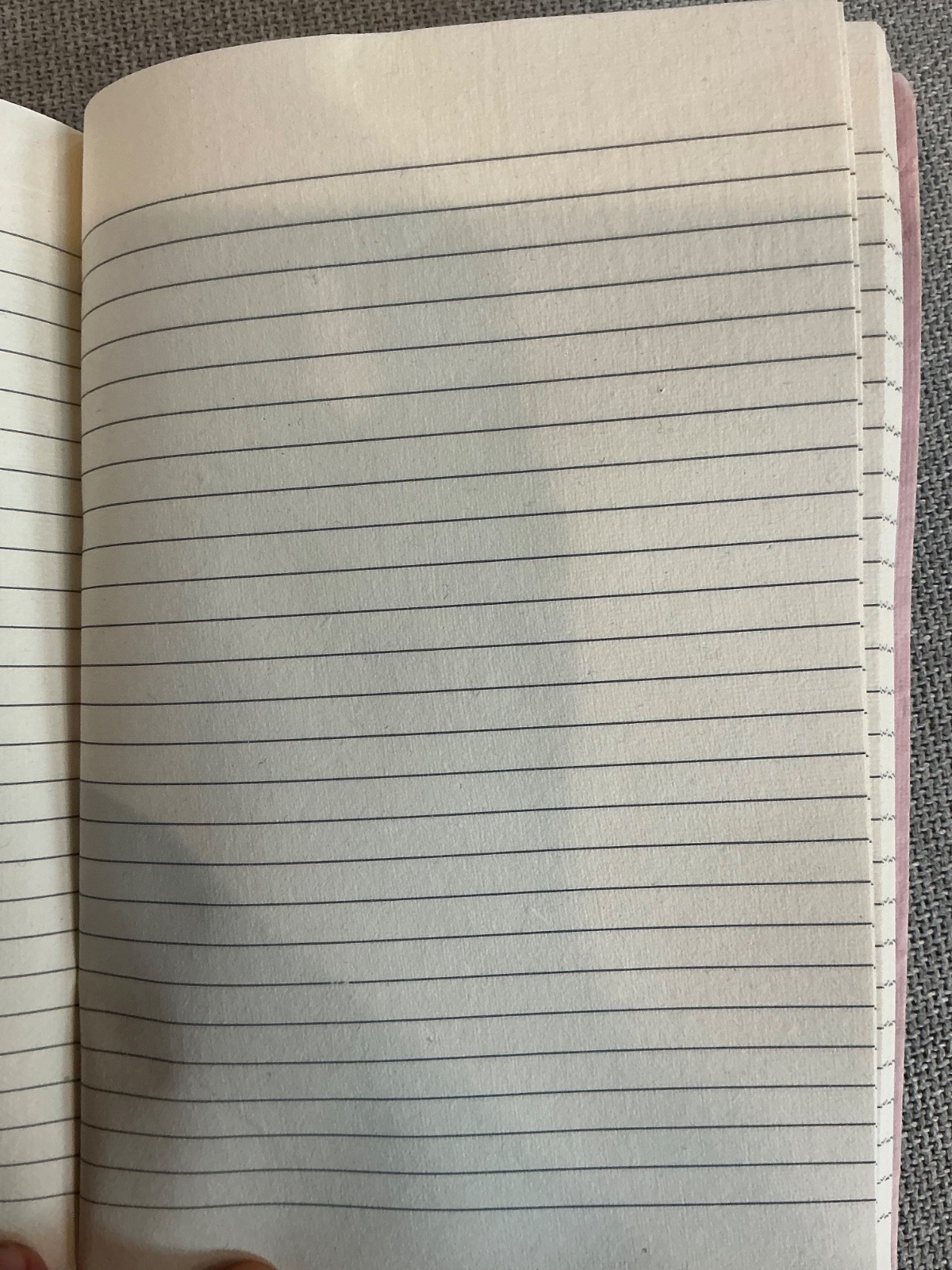 Journal Notebook NEW Recycled Paper Pink Cover 8.5″