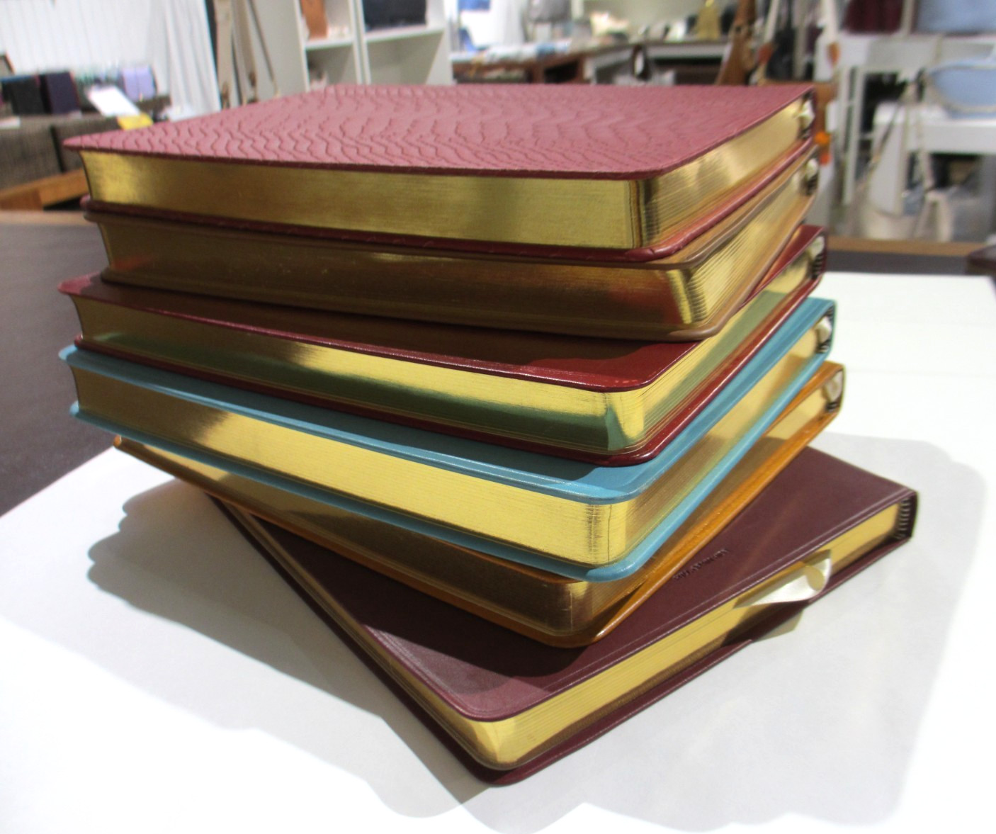 Graphic Image 9″ Journal Notebook Leather Soft Cover 224 UNLINED Pages RED