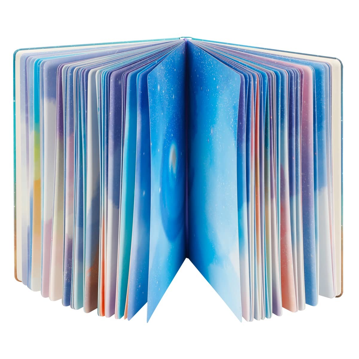 Starry Sky Writing Journal for Women, Men, Unique Colorful Blank Notebook for…