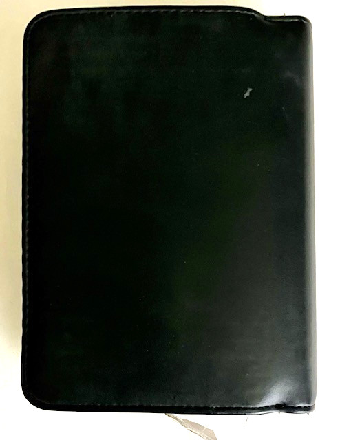 Mundi Mundex 2006 Daily Organizer Planner Black Wallet Binder Unused NEW w Tags