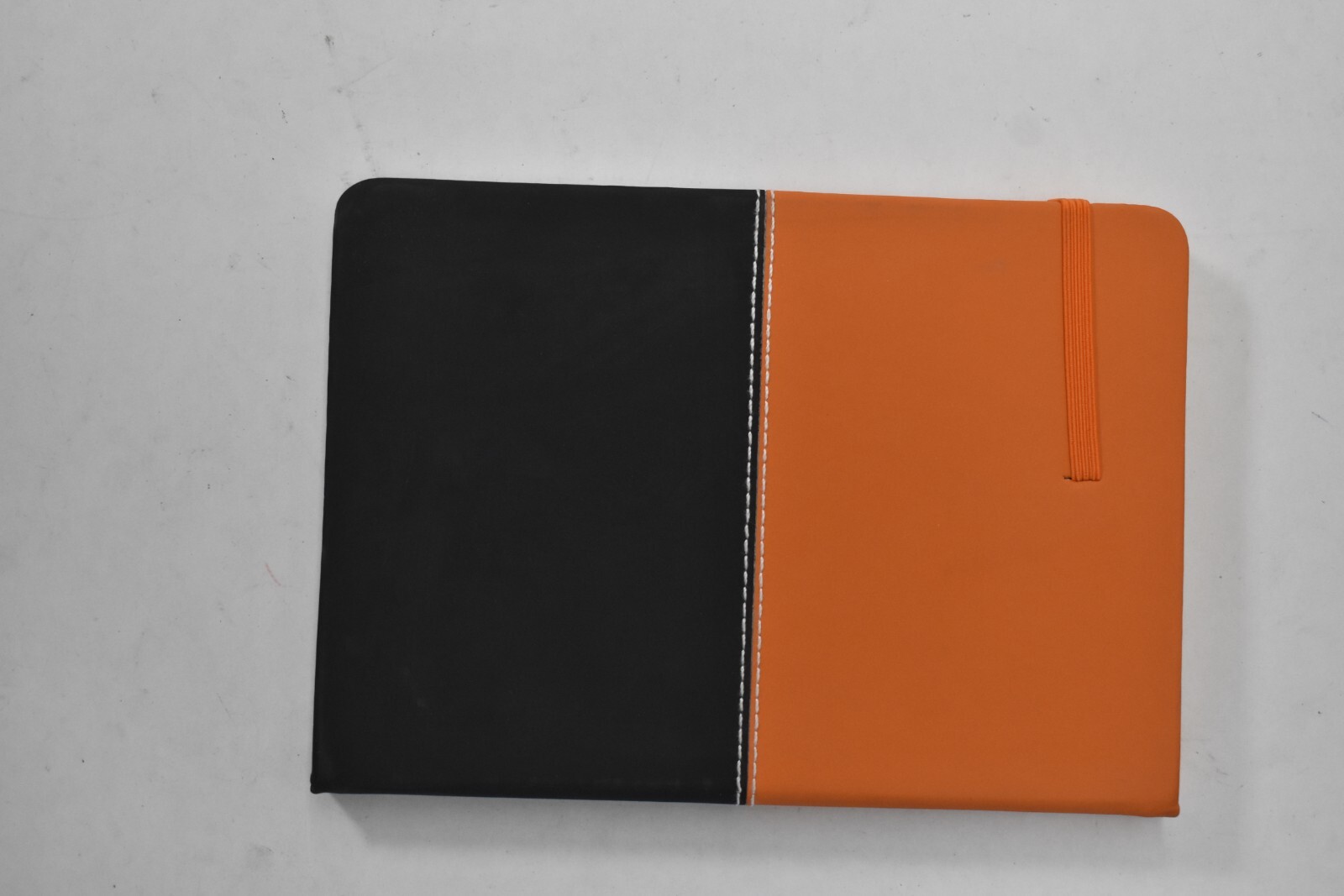 Lot of 5 Mini Pocket Notebooks 5″ x 7″ Orange/Black Branded Journals Pads