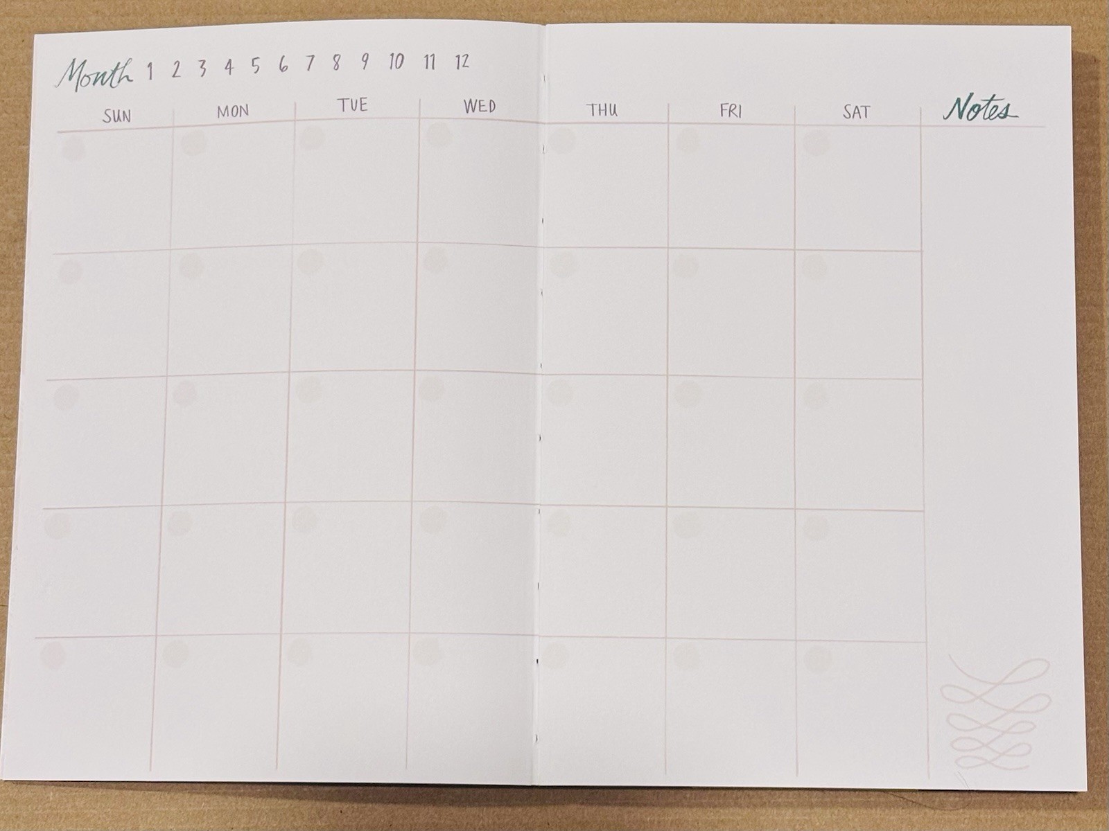 12 Month Undated Planner Today’s Going to be a FILL in the BLANKS Day Stickers