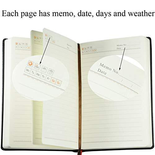 Thick Leather Journal Notebook 720 Pages Writing small 2 – no pen & gift box
