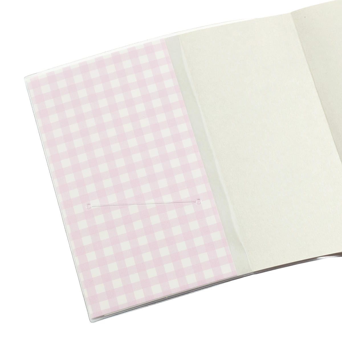 MARK’S 2026 Weekly Block Square 148 Gingham Check/Fanlog Yellow 26SDR-SB02-YE