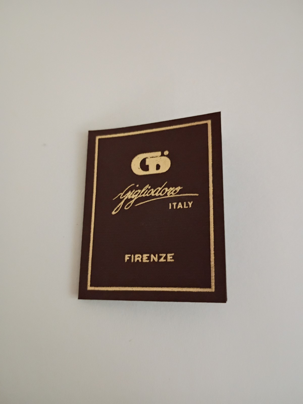 Vintage Gigiodoro Firenze Italy Leather Notebook Diary Guest Book Vellum…