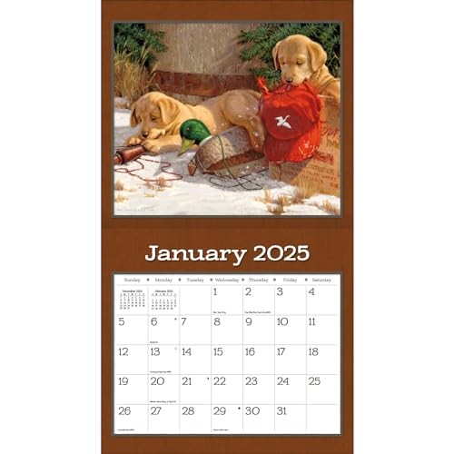 LANG Puppy 2025 Wall Calendar (25991001937) Multi
