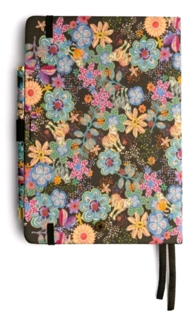 New Johnny Was Caetana Boho Tiger Journal and Pen Set