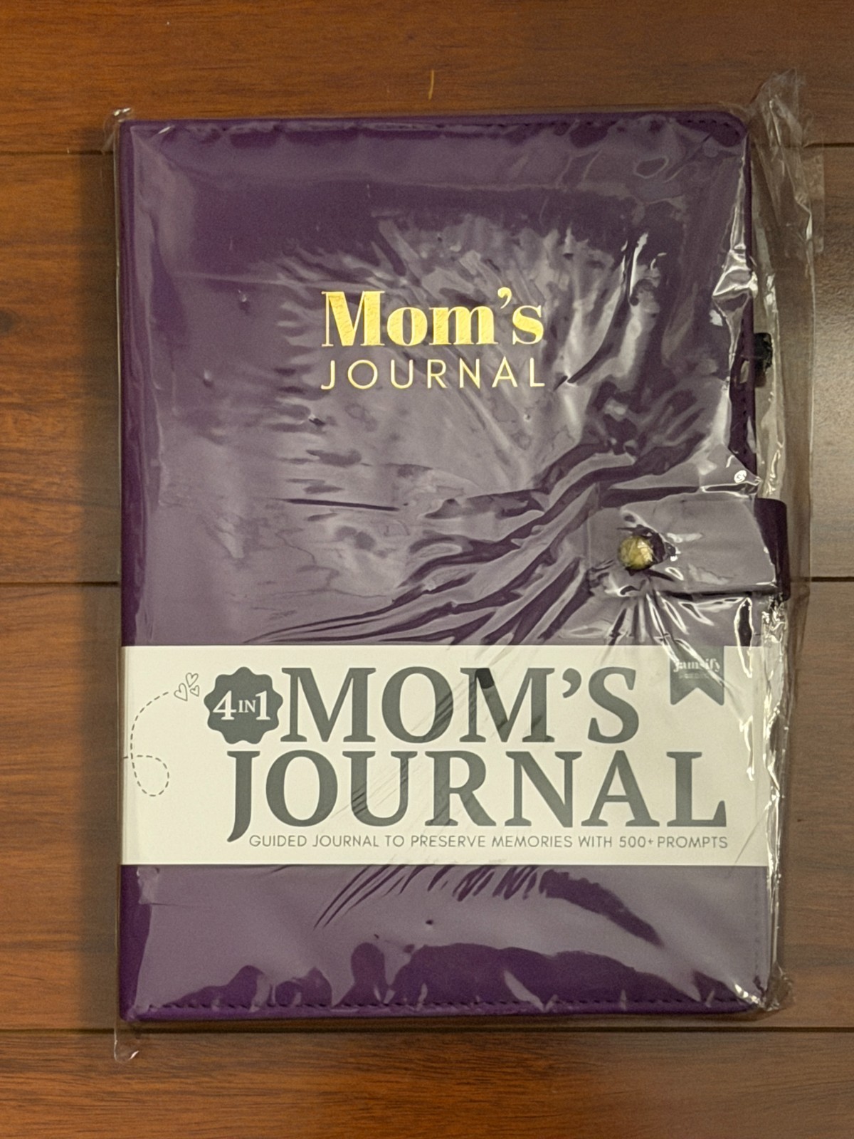 BK: Jamsify Studios 4in1 Mom’s Journal Vegan Leather Book B5 200+ Pages w/Prompt