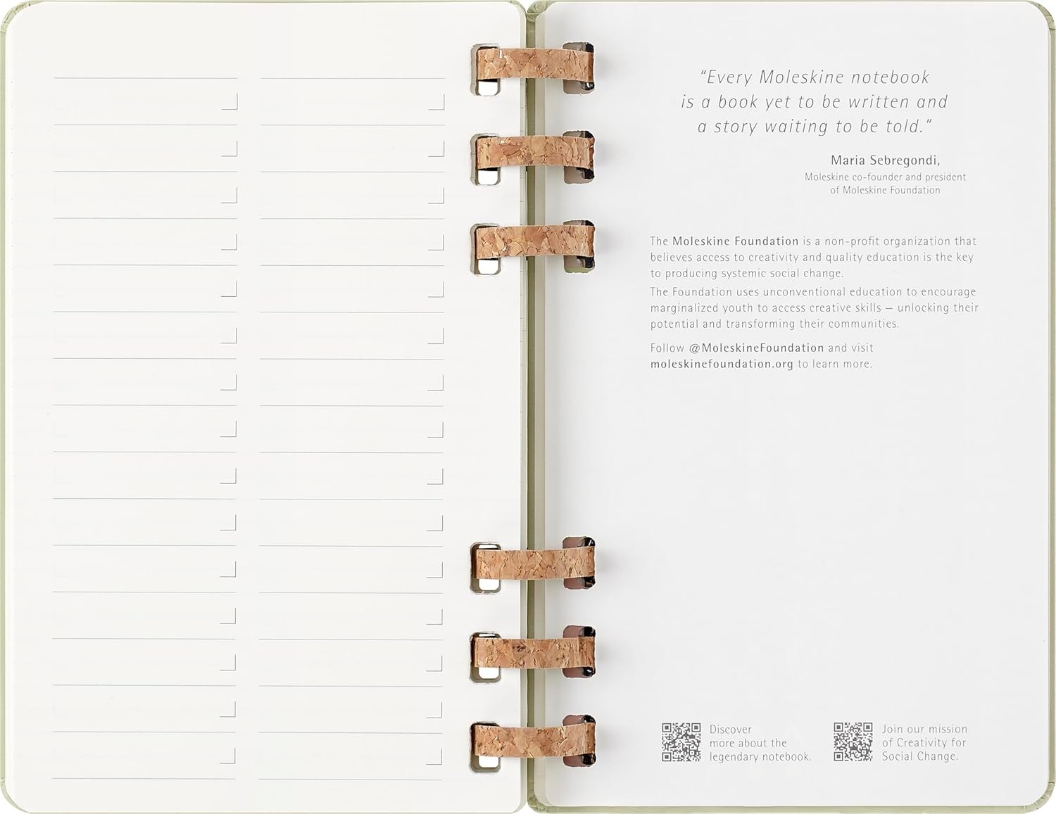Moleskine Student Life Planner 2025-2026, Weekly and Monthly Spiral 12 Month Dia